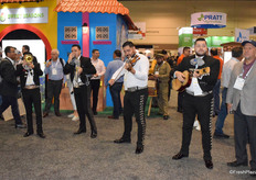 At the Mexico stand there was music played